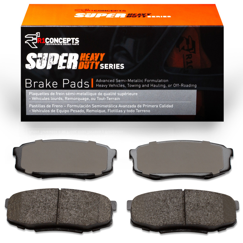 Toyota Sequoia Brake Pads - Rear - R1 Concepts - Super Duty - `07-`22